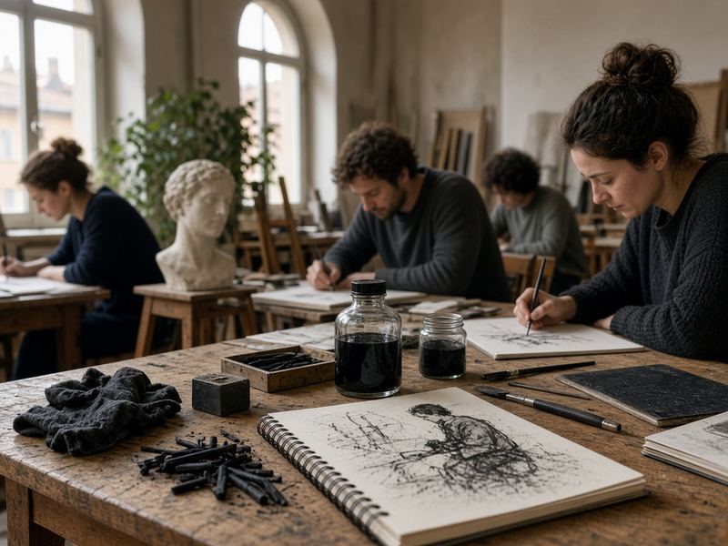 Figure sessions at Wretccleri Studio