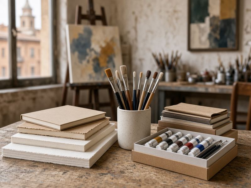 Materials shop at Wretccleri Studio